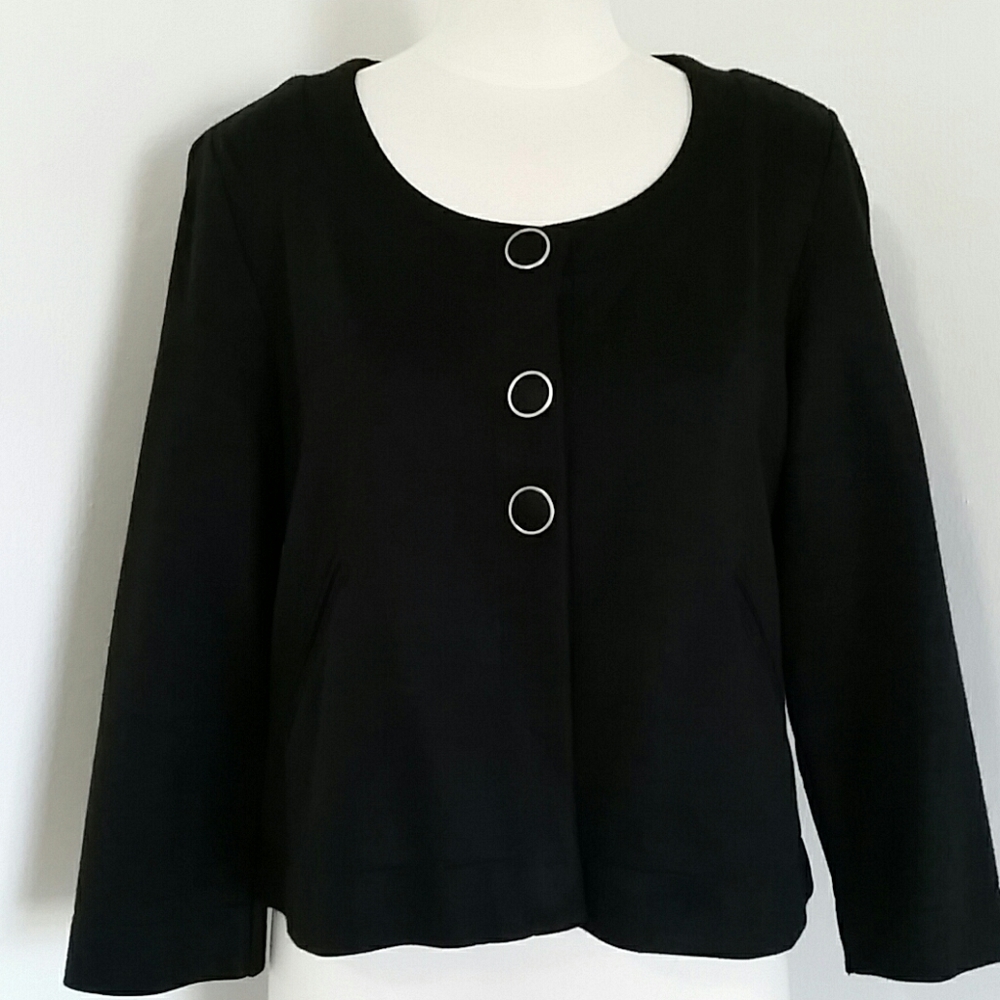 H&M Black Knit Jacket